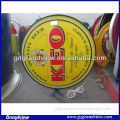 KEO round slim wall sign box